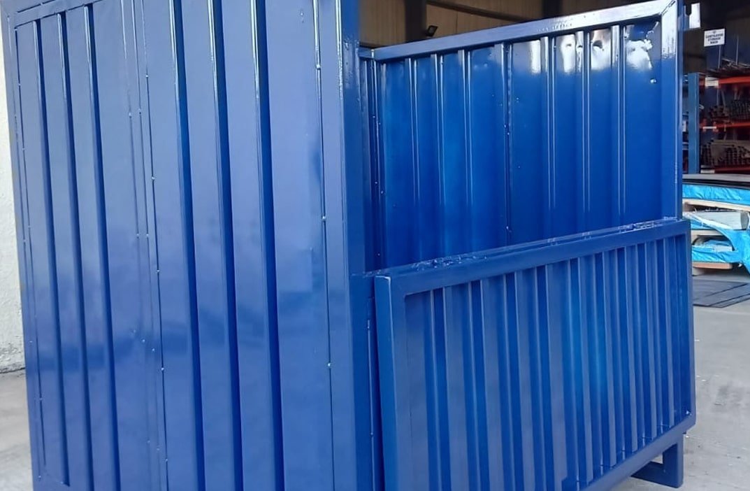 Metal Cage Pallet Corrugated