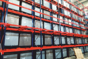 Heavy Duty Storage Rack With Skid