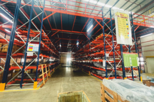 Rack Supported Mezzanine Structure